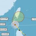 「天兔」降為輕颱環流重整中 鄭明典：不一定走登陸往東路線