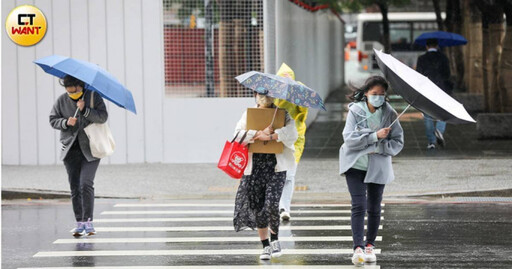 快訊／下班注意！ 北北基宜4縣市豪、大雨特報