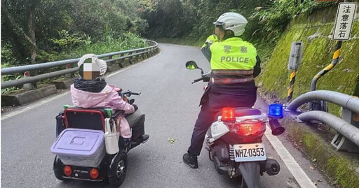 傷病關不住她的夢想！苗栗截肢嬤勇乘醫療電動車 完成120公里台東南橫之旅