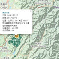 嘉義地震後「餘震破70起」 氣象署：可能持續1到2周