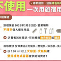 國旅記得自備牙刷、牙膏！旅宿不再提供一次性備品 仍可向櫃台索取