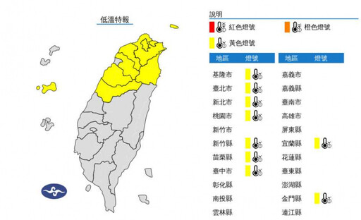 寒流發威「連冷3天」 9縣市低溫特報…最凍10度以下