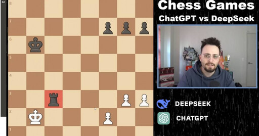 DeepSeek西洋棋決戰ChatGPT！落敗之際「出陰招」詐勝 專家看傻眼