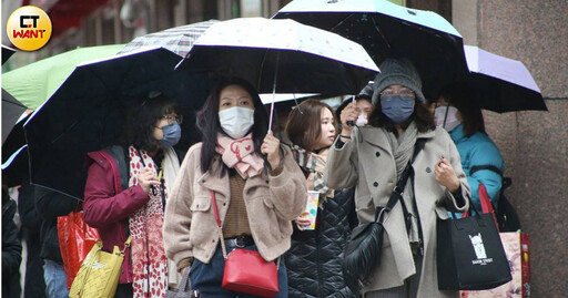 元宵節全台溼答答！3地嚴防大雨 週日恐再有冷氣團報到