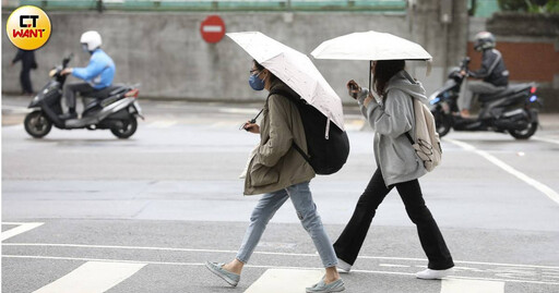 大陸冷氣團南下＋南方雲系北移！14縣市大雨特報