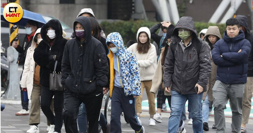 北台灣越晚越冷！周末冷氣團殺到「凍爆剩7度」降雪機率曝