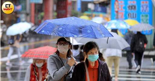 雷雨來了！9縣市大雨特報 週四冷氣團報到「恐剩12℃」