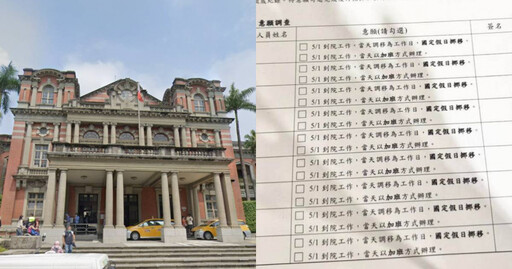 台大遭控「五一強迫護理人員上班」 院方回應:不可能違反勞基法