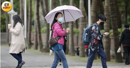 明起變天轉濕!週日雨區擴大「下週又有鋒面接力」 1圖看降雨趨勢