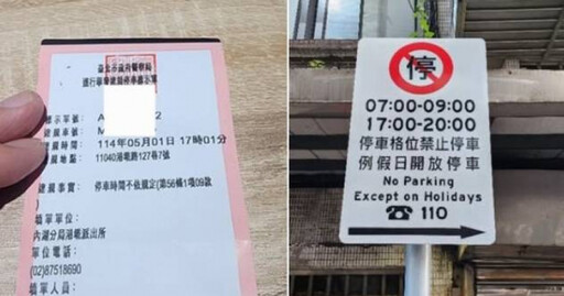 勞動節停車挨罰!他喊冤「例假日為何不能停?」 網揭關鍵在這