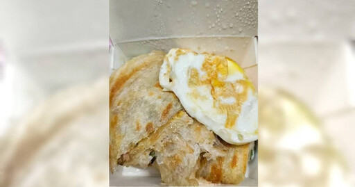 買蔥抓餅加蛋! 他拿到後見「這1幕」無奈笑:不排除提告早餐店阿姨