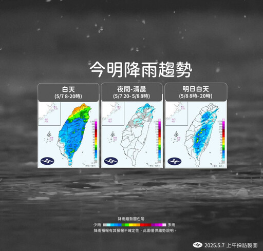 鋒面遠離明起各地轉乾上看33度 周末再變天全台溼答答