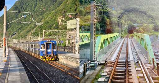 遭土石流淹沒!台鐵「和仁=崇德」東正線今晨搶通了 首班車已順利出發