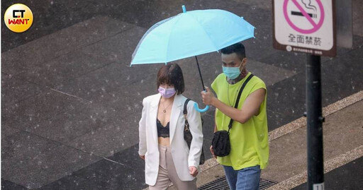 明4地區有雨!北部低溫20度「這天又有鋒面」 1圖看懂降雨趨勢
