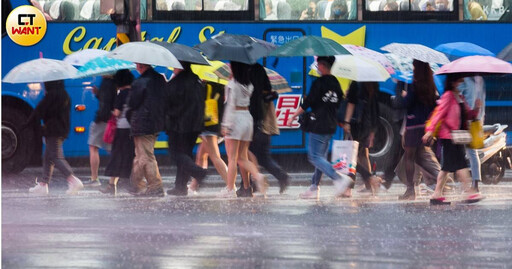 「結構最完整」梅雨鋒面今晚來襲 明雨勢最猛紅到爆…1圖秒懂熱區