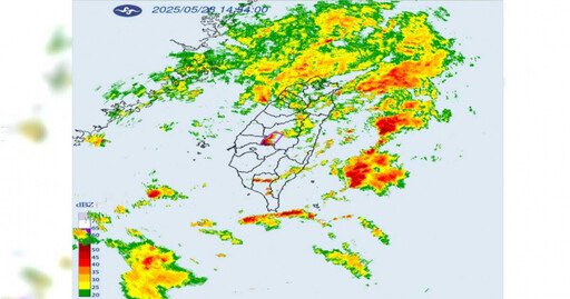 快訊/6縣市大雨特報下到晚上 氣象署籲民眾注意雷擊及強陣風