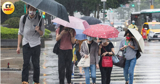 週四雨炸全台「慎防劇烈天氣」 端午連假逐日轉乾回暖