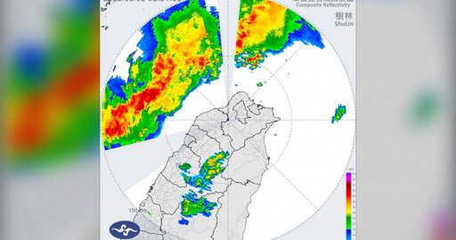 鄭明典示警「將有狂風暴雨」 氣象粉專：估9點半雷雨帶到北台灣