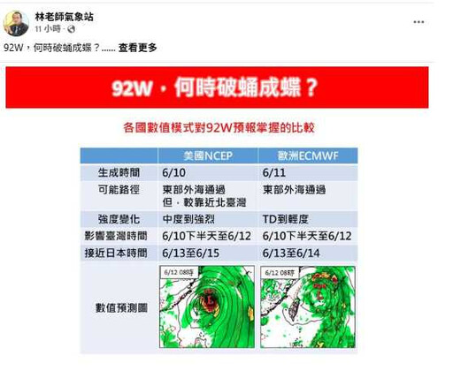 首颱「蝴蝶」最快9日生成!專家示警「恐逼近東部」 赴日旅遊恐受影響