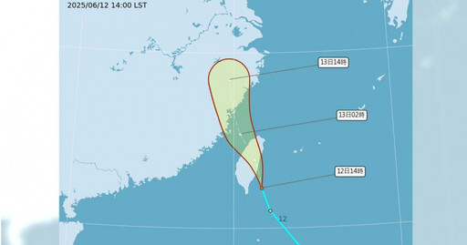 熱帶低壓最快今晚抵台!明各地溼答答 雨彈狂轟中南部、東部