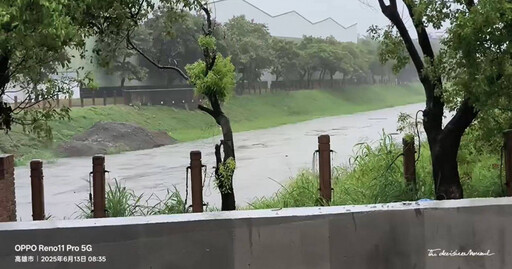 暴雨襲擊南部地區「高雄多處淹水」! 氣象專家:真正雨停要等到明天