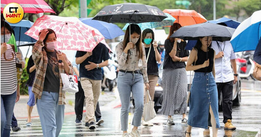 5縣市大雨特報！雨彈猛炸南台灣「這天轉乾」飆38℃高溫