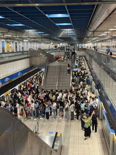 板南線上班尖峰時刻列車異常 北捷說明了