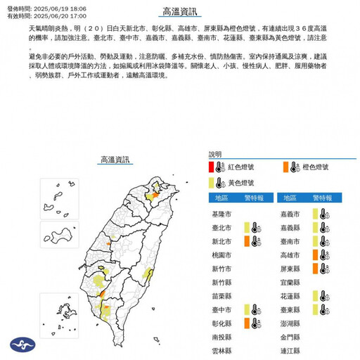 11縣市明高溫飆破36度!西半部山區午後大雨突襲 這天起全台溼答答