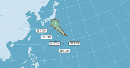 本週炎熱防午後雨 「聖帕颱風」發展中最快今形成