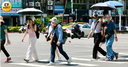 氣象署發布7縣市「高溫警示」：白天恐飆破36度