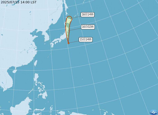 熱帶性低氣壓TD08生成！預測路徑出爐 週末「2地區」炸雷雨