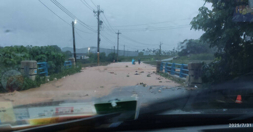 南投豪雨土石流中斷道路！1國中、1國小急停班停課