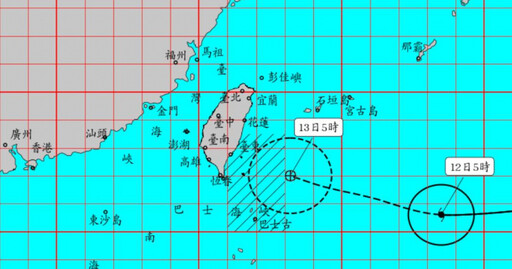 快訊／中颱楊柳如小鋼炮！氣象署發「海上颱風警報」