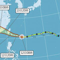 楊柳颱風估直搗東部！1圖秒懂全台風雨時程 南台灣5地區紫爆