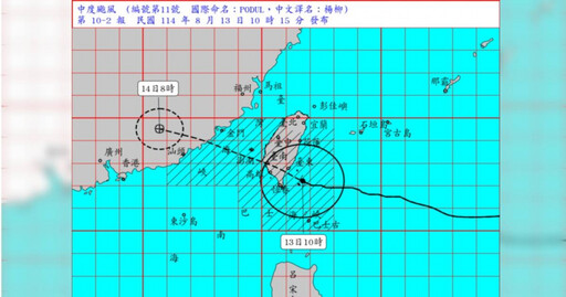 新北、桃園、彰化濱海鄉鎮下午颳大風達停班課標準 「1地區」強風飆14級以上
