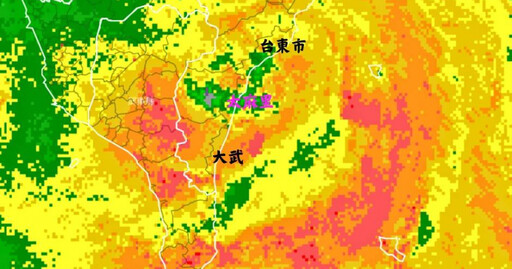 楊柳颱風13:00登陸台東太麻里!南部迎更強風雨 北部防角隅效應
