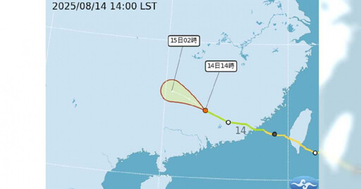 明西半部炎熱!苗栗以南及山區午後溼答答 這3天降雨範圍擴大