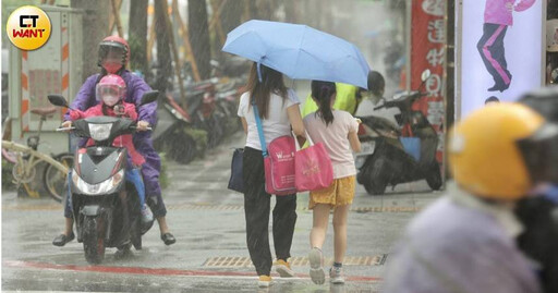 明午後2地防雷雨!下週高溫飆35度 「這天起雨區擴大」連3天溼答答