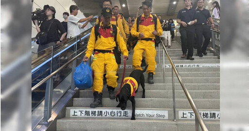 英雄回家！台中特搜隊員馳援花蓮救22人 走出火車站民眾如雷掌聲相迎