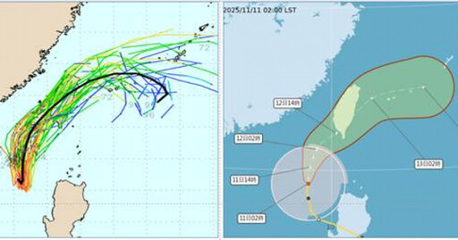 鳳凰持續減弱！今晨發布陸警 東北部共伴效應「防大量致災雨」