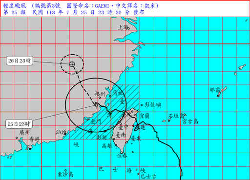 快訊/凱米颱風最新動態曝！暴風圈仍壟罩多地區「中南部須嚴加戒備」
