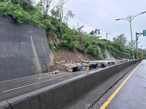 快訊/「核級雨彈」轟炸台南！24小時降雨破200毫米 182線擋土牆崩整片