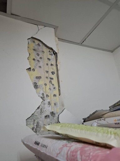 6.4強震北市猛搖!建物牆面驚見裂痕 專家:安全無虞