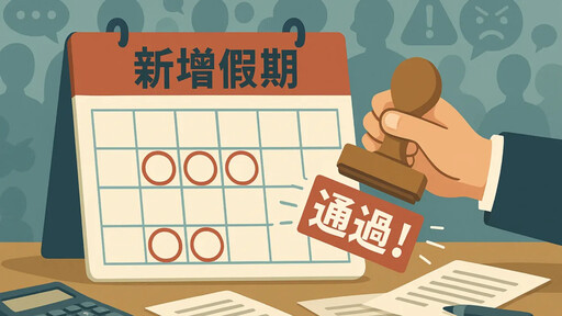 國定假日休法吵什麼？近五日網路好感度揭曉負面爭議