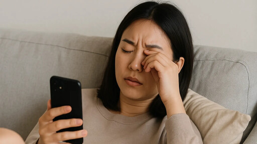 視力模糊、眼睛畏光都上榜！十大3C用眼不舒服症狀 護眼妙招一次看