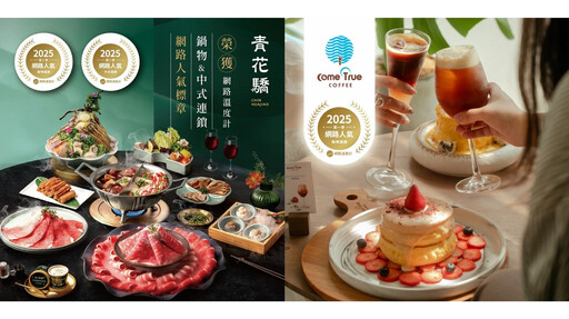 2025網路人氣標章Q2揭曉！百家品牌入榜 美食、飲品、玩樂領域新勢力崛起