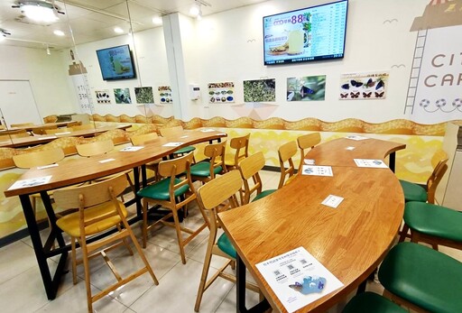 守護生物多樣性從棲地出發 7-ELEVEN墾丁首創「紫斑蝶友善門市」(涉己新聞)