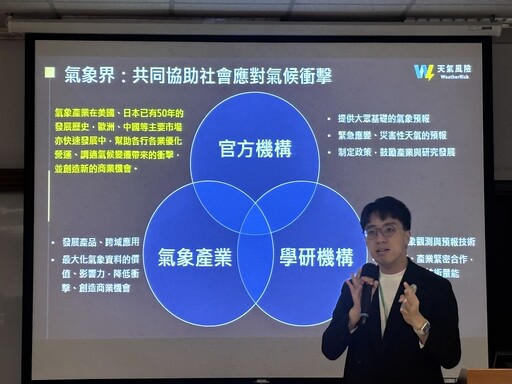 氣候高風險時代 前氣象署署長程家平:氣候服務是關鍵解方