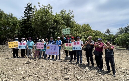 枋山陸域風電再開說明會 自救會抗議控違法動工 屏縣府:不同意開發
