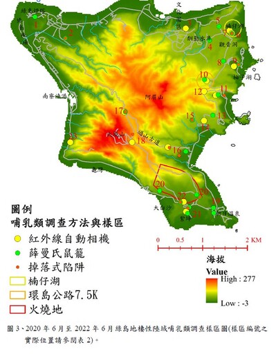 綠島朝日園區重新招商 開發基地有哪些保育類物種? 污水處理跟得上嗎?
